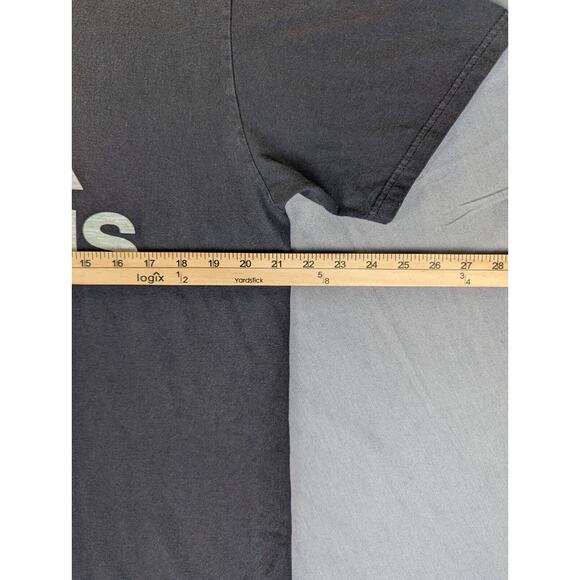 Adidas T-Shirt Large Men's Black Short Sleeve Go-To Tee Cotton Casual Activewear - Picture 5 of 5